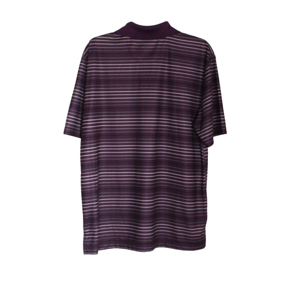 Grand Slam Polo Shirt Airflow Men's Striped Short Sleeves Size Large - Picture 3 of 4